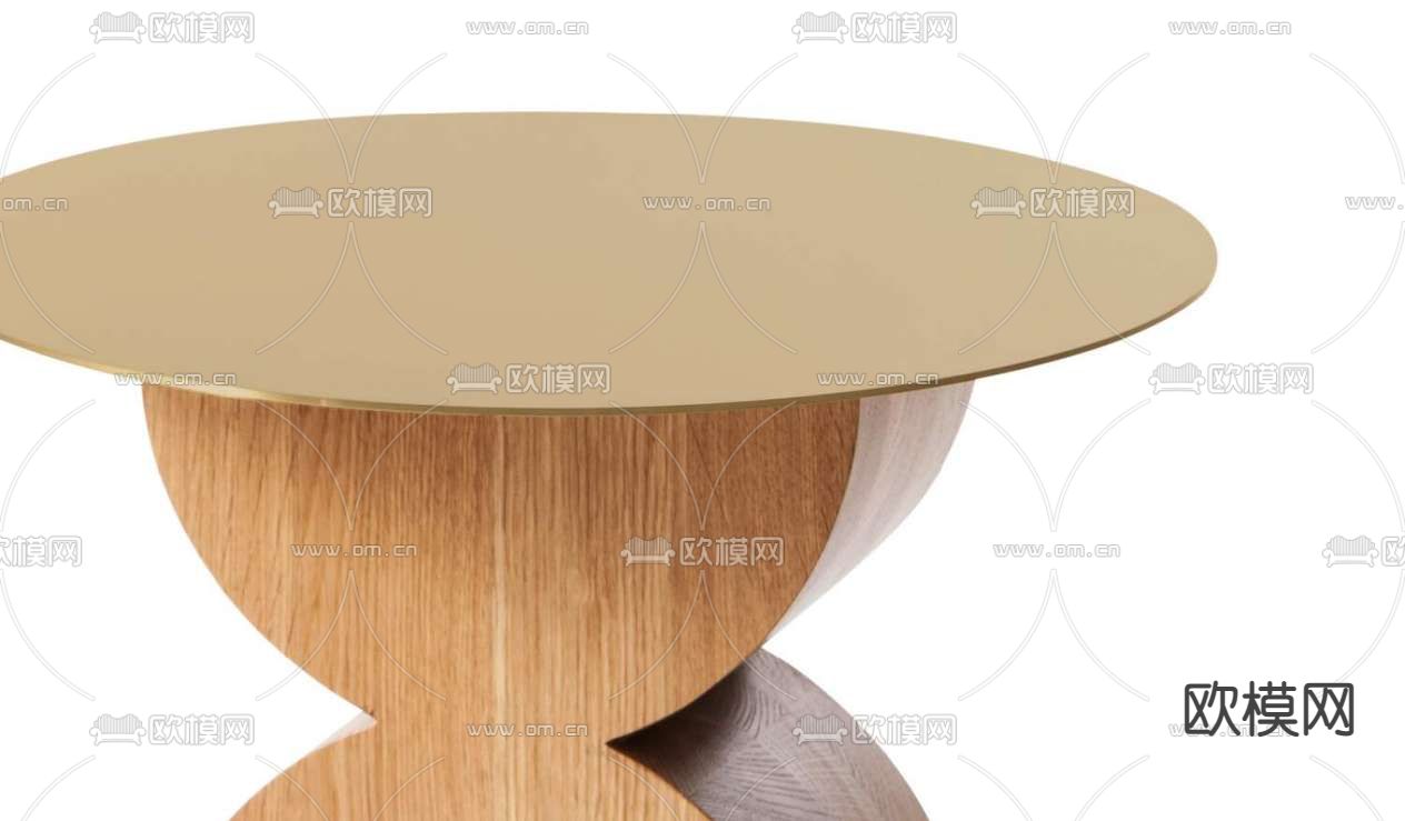 cassina 角几 圆几 边几3d模型下载（渲染图4）
