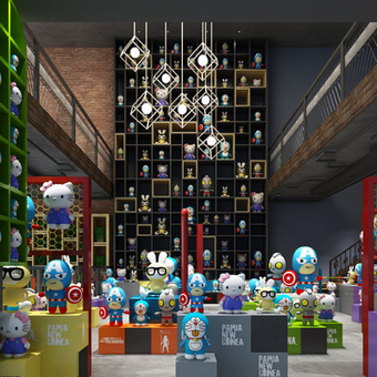 玩具城 玩具专卖店3d模型