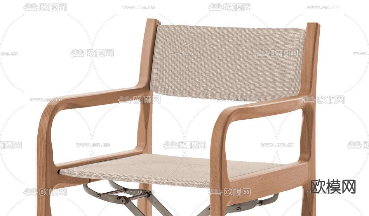 Cassina椅子 折叠椅3d模型下载（渲染图3）