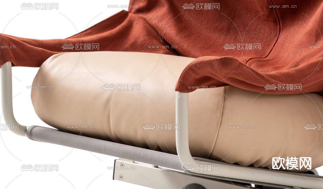 Cassina沙发椅 休闲椅3d模型下载（渲染图2）