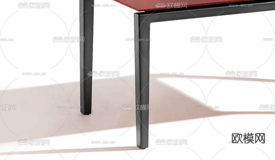 Cassina餐桌3d模型下载(渲染图4)