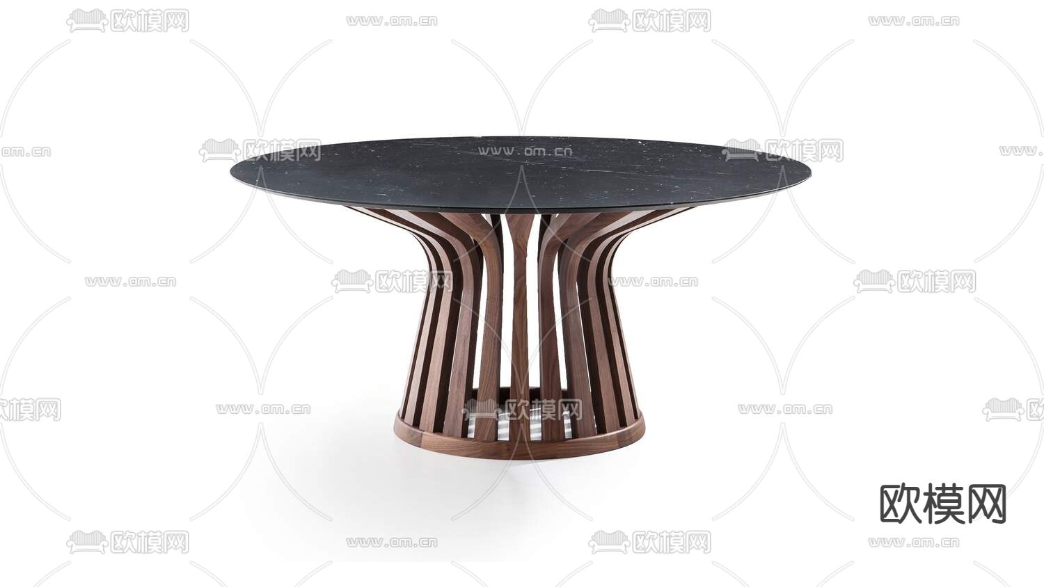 cassina 侘寂角几 圆几 边几3d模型下载（渲染图2）