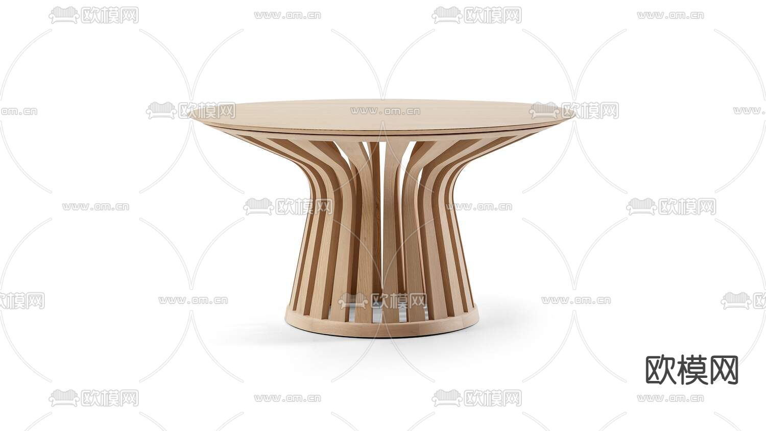 cassina 侘寂角几 圆几 边几3d模型下载（渲染图1）