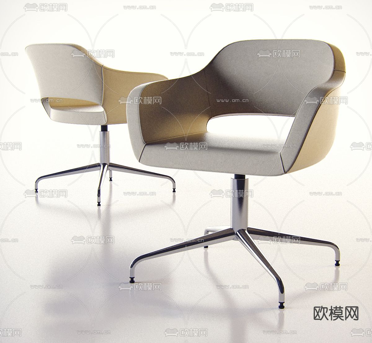 BABINI 办公椅3d模型下载