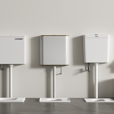  现代蹲便器su模型 