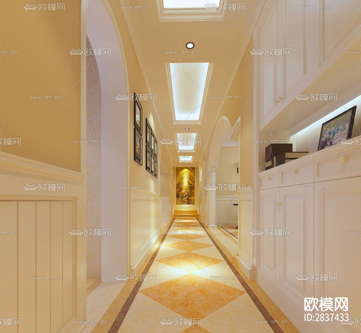 新能源新城市花园cad施工图下载（渲染图1）