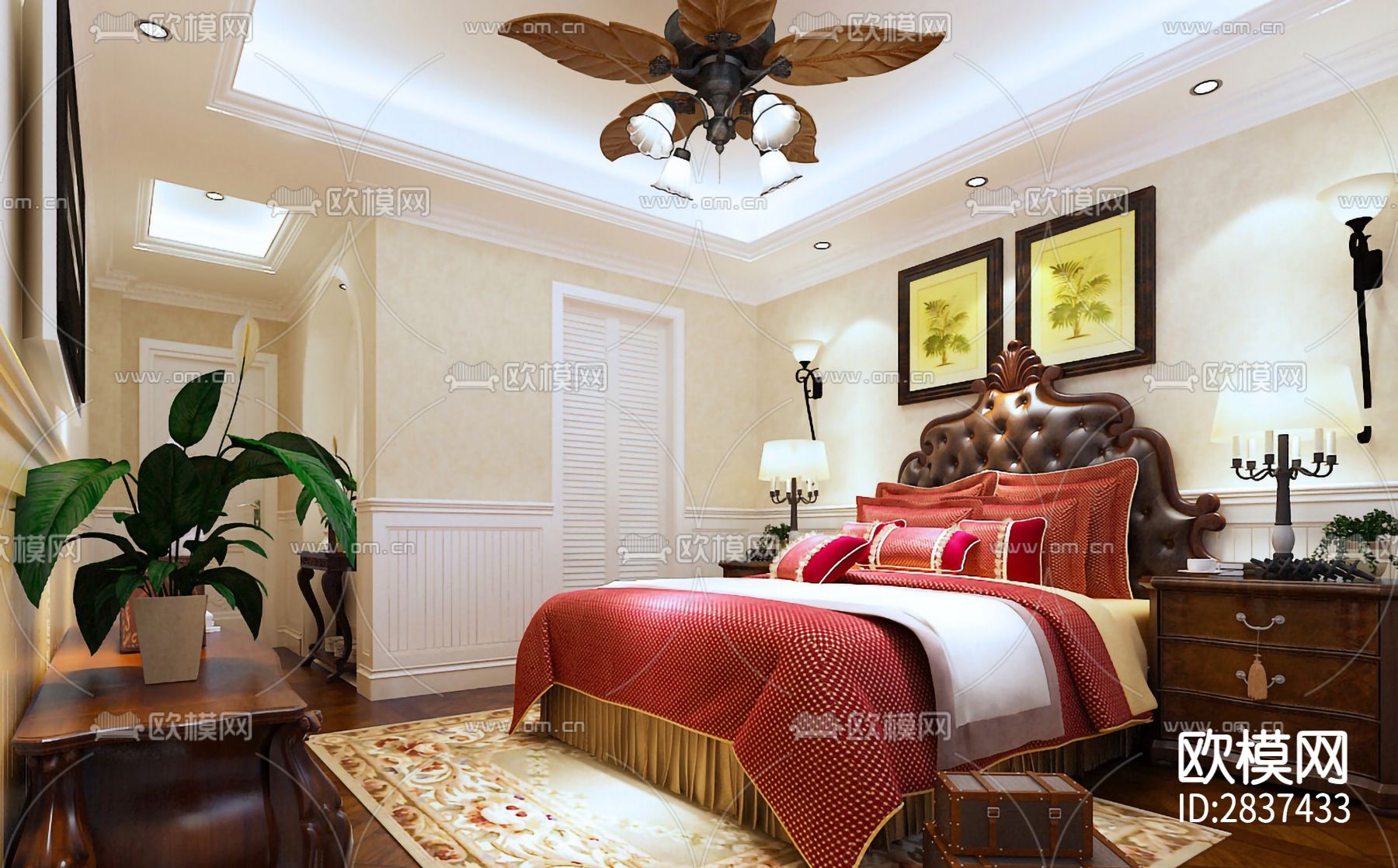 新能源新城市花园cad施工图下载（渲染图4）