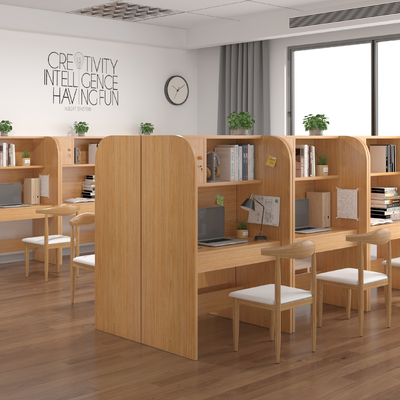  现代自习室 培训室su模型 