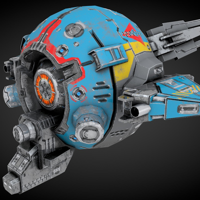  科幻飞行器 宇宙飞船 外星战舰su模型 