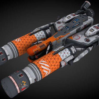  科幻飞行器 宇宙飞船 外星战舰su模型 