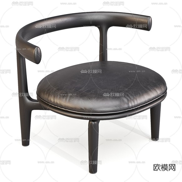 Baxter 休闲椅3d模型下载(渲染图1)