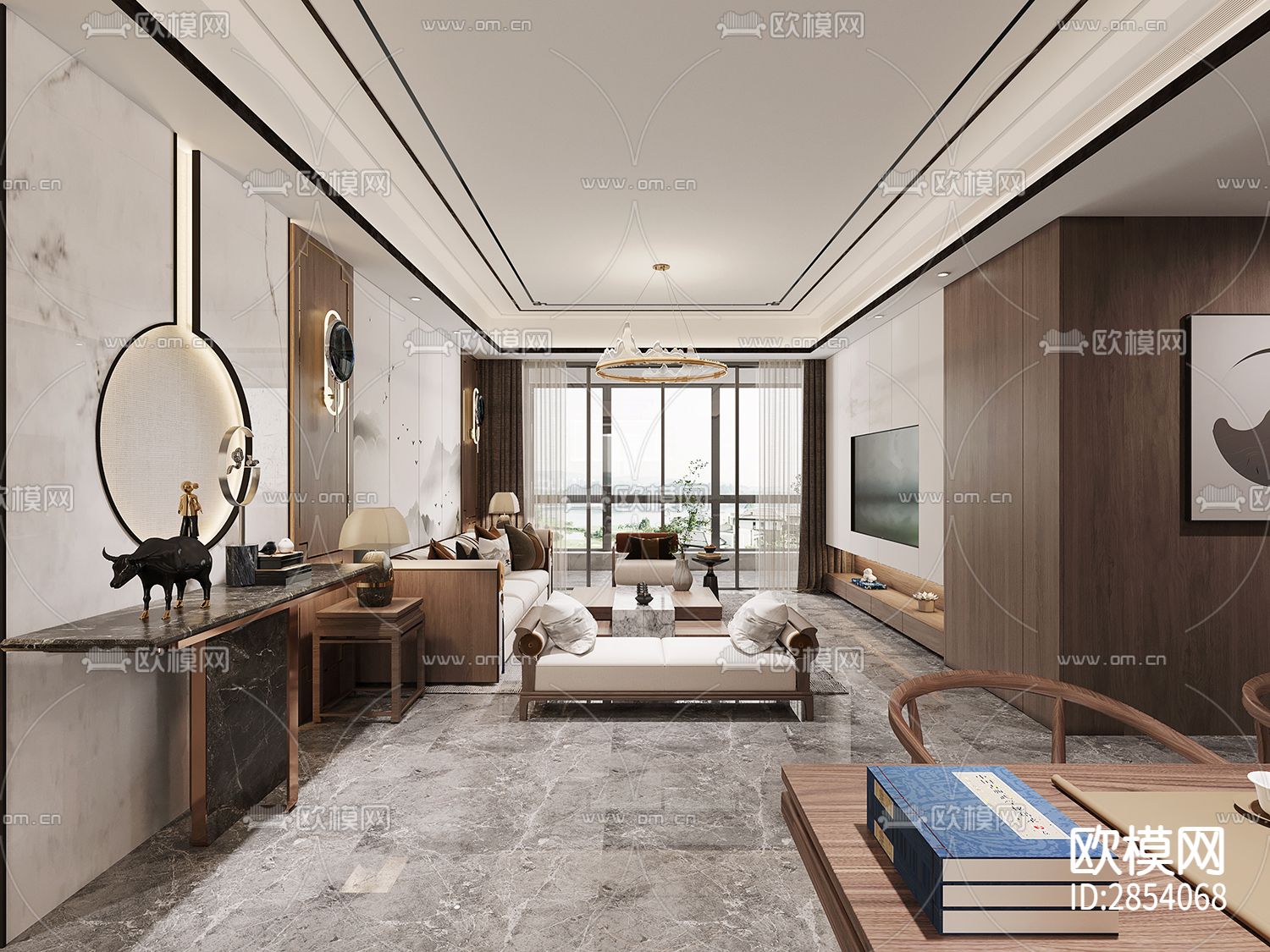 家装cad施工图下载（渲染图8）