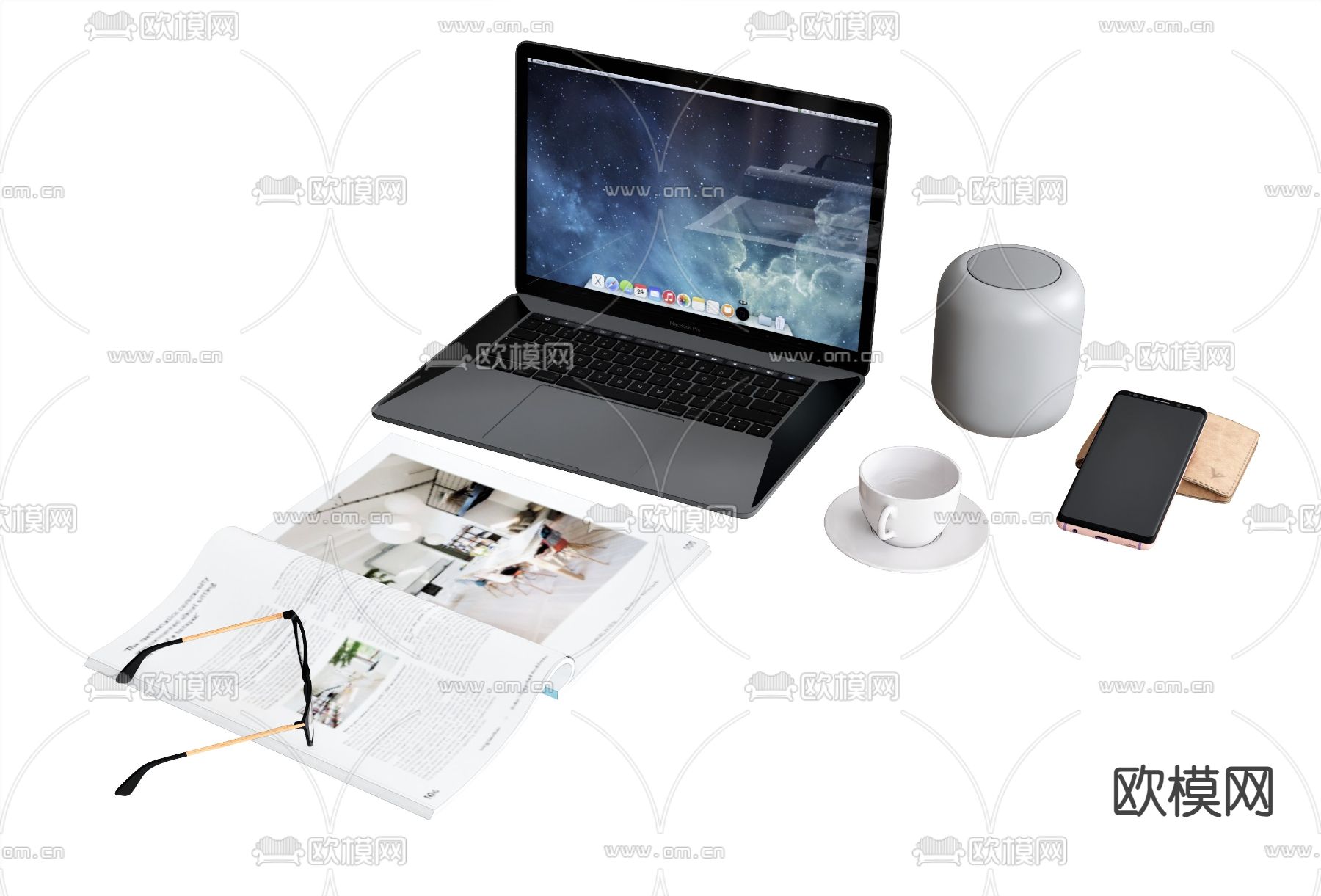 电脑su模型下载（渲染图1）