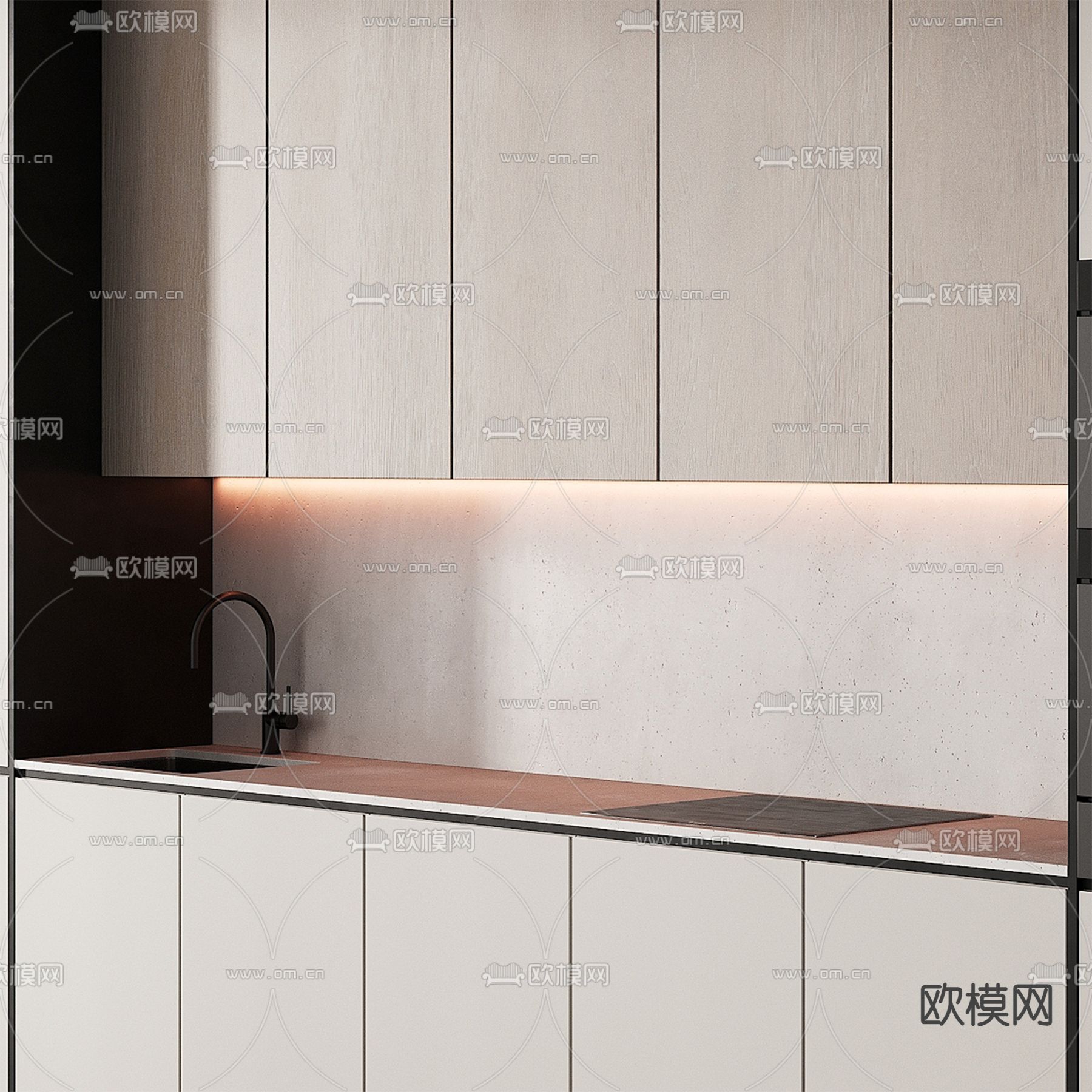 橱柜3d模型下载（渲染图6）