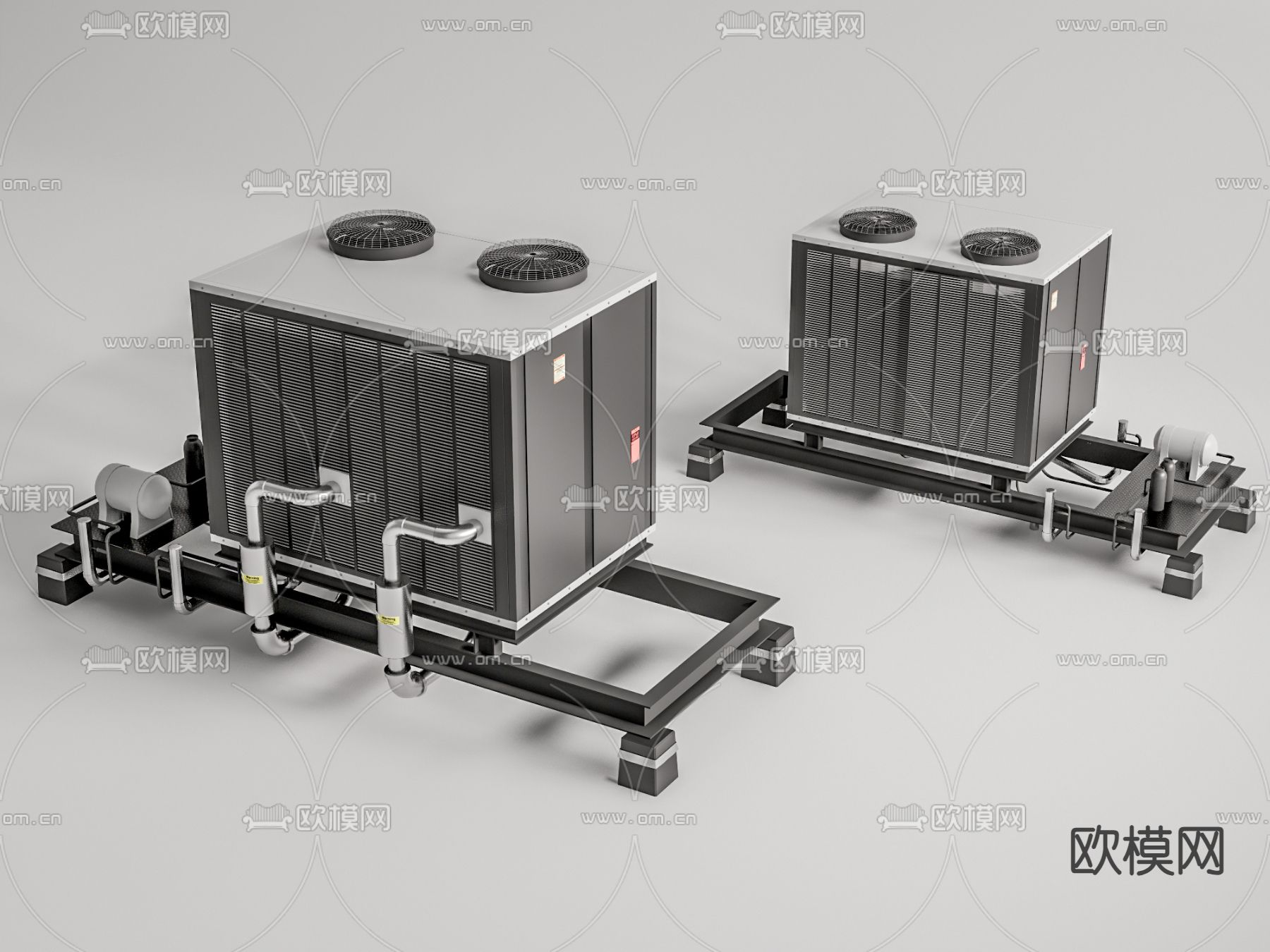 空调外机su模型下载