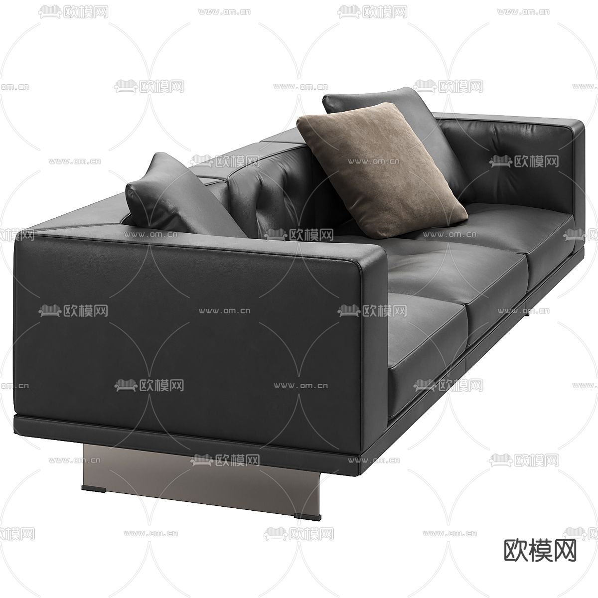 minotti 多人沙发3d模型下载（渲染图2）