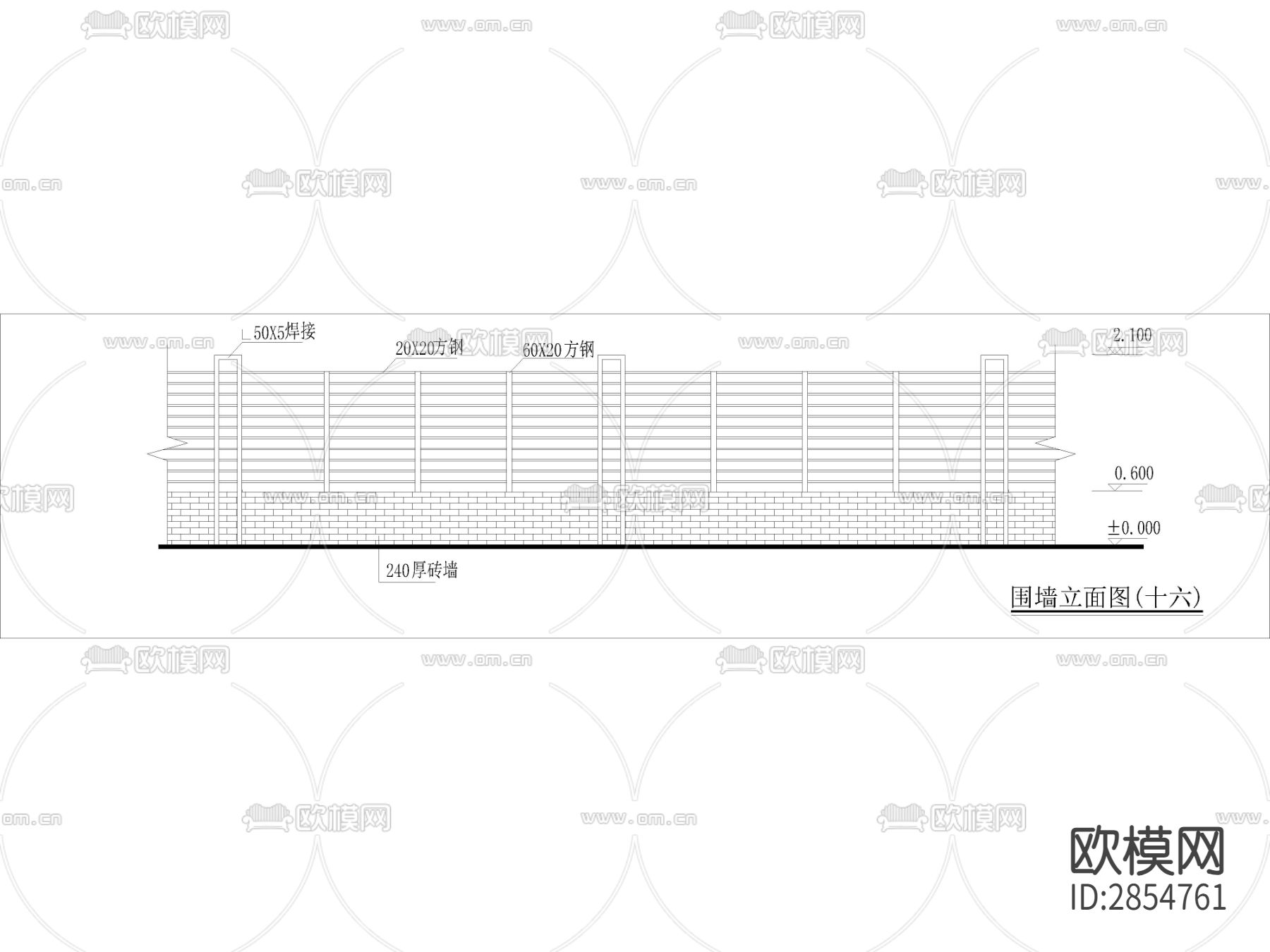 园林景观绿化CAD施工图下载（渲染图2）