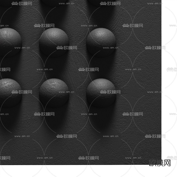 侘寂画 装饰画 立体画 抽象画3d模型下载(渲染图2)