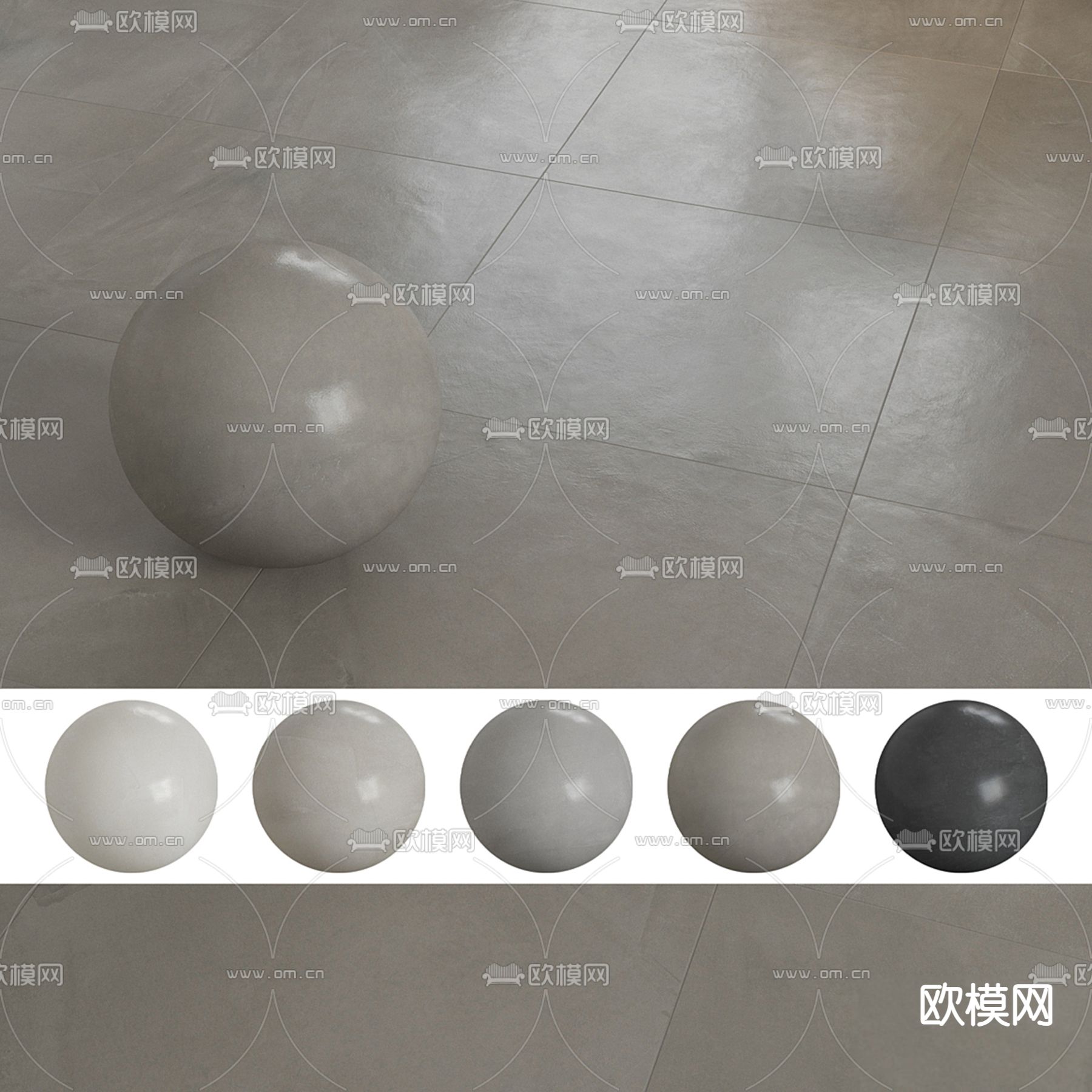 地砖 瓷砖3d模型下载（渲染图1）