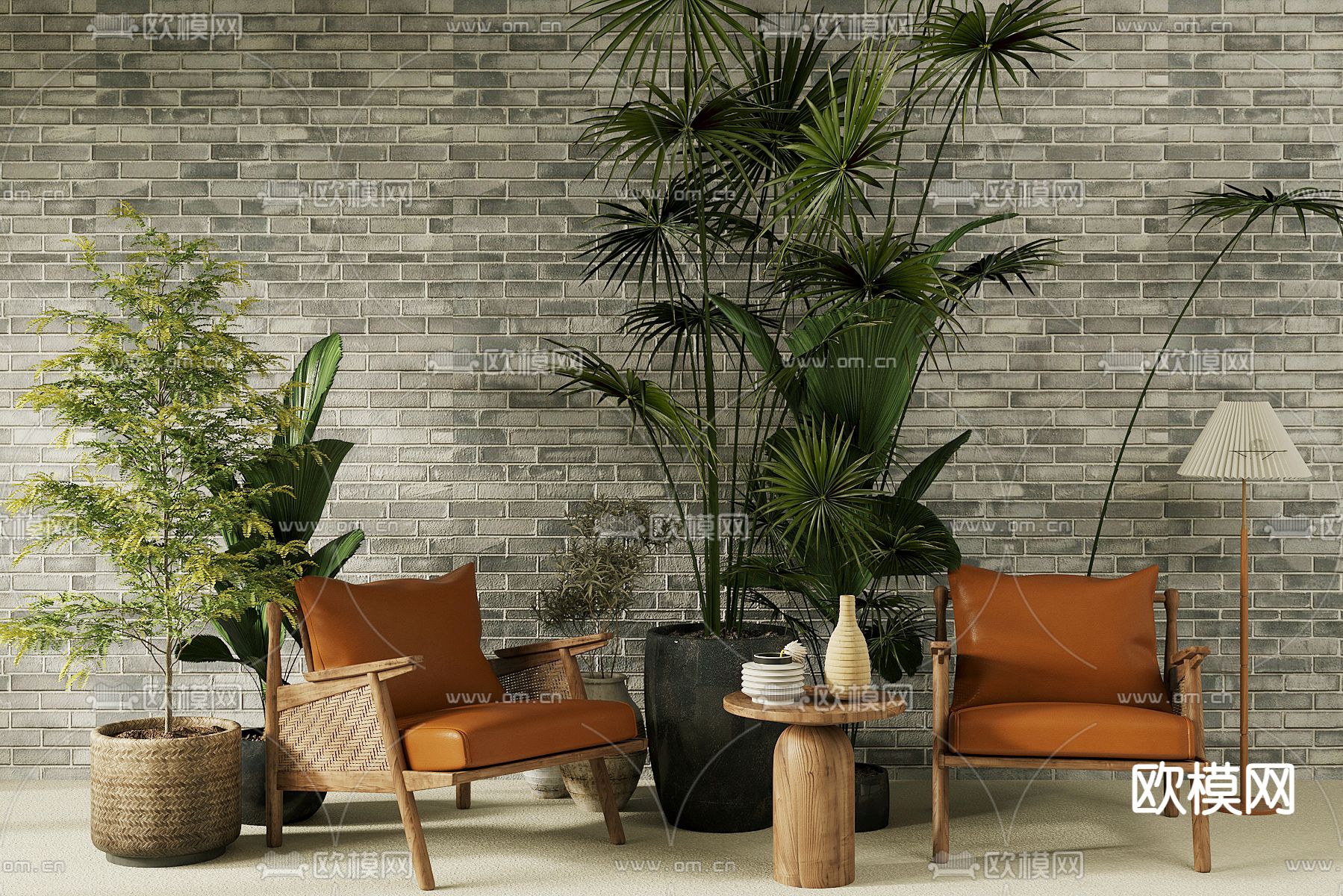 椅子 休闲椅3d模型下载