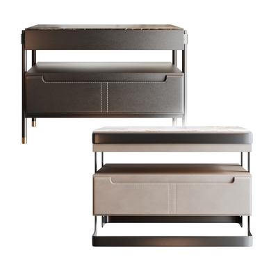  Poliform 床头柜su模型 