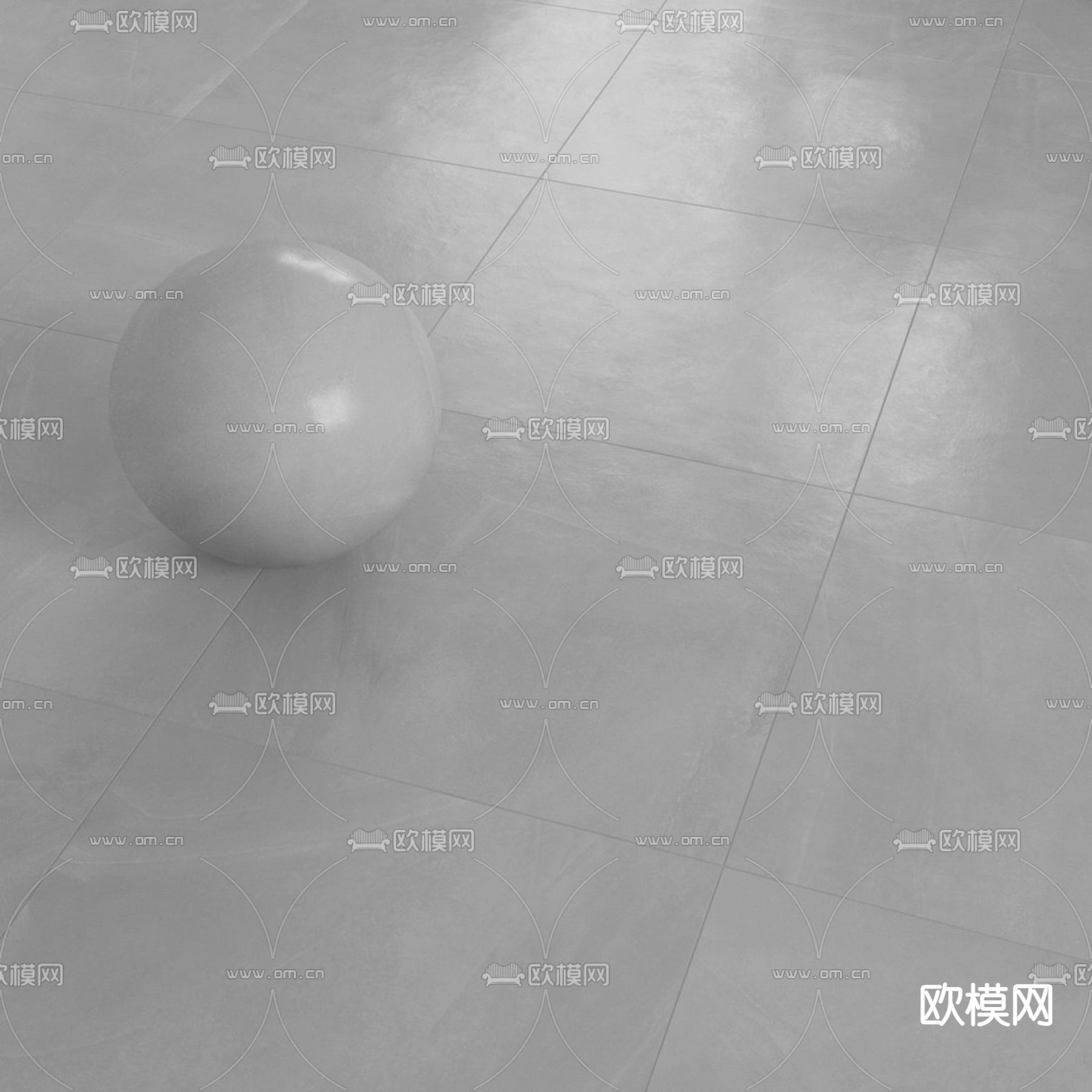 地砖 瓷砖3d模型下载（渲染图2）