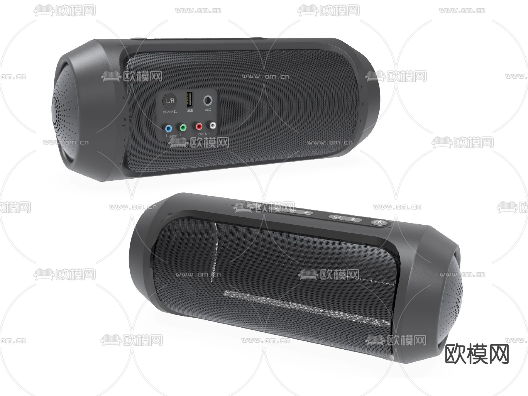 音响su模型下载（渲染图1）