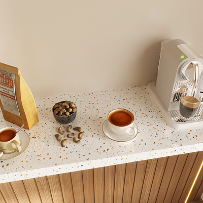  咖啡机 咖啡su模型 