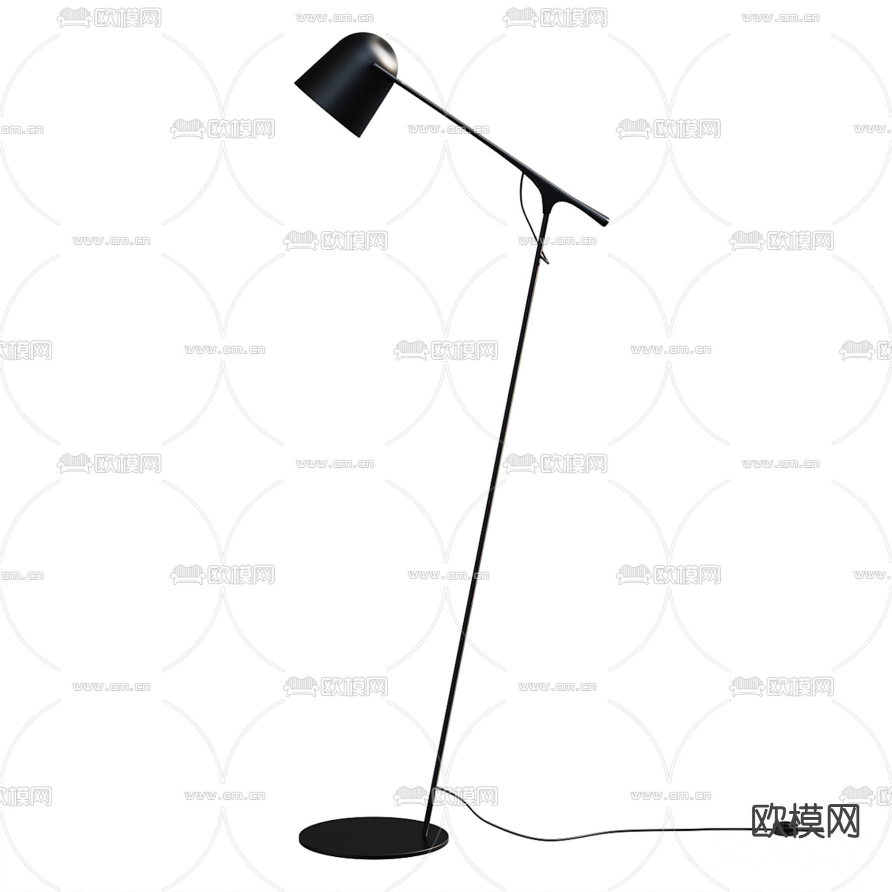 落地灯3d模型下载