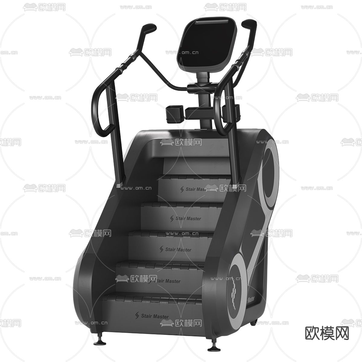 楼梯机 踏步机 健身器材3d模型下载