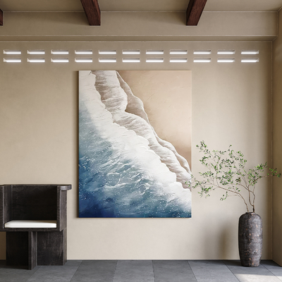  侘寂风装饰画su模型 