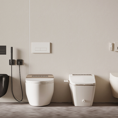  马桶座 便器su模型 