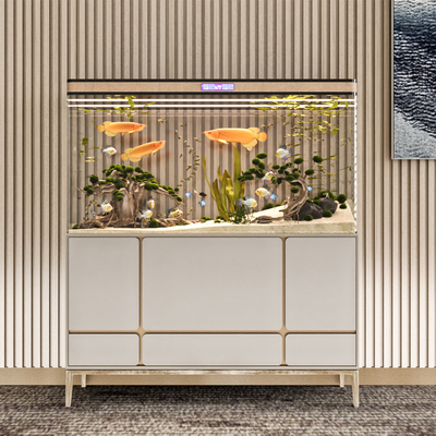  鱼缸 水族su模型 