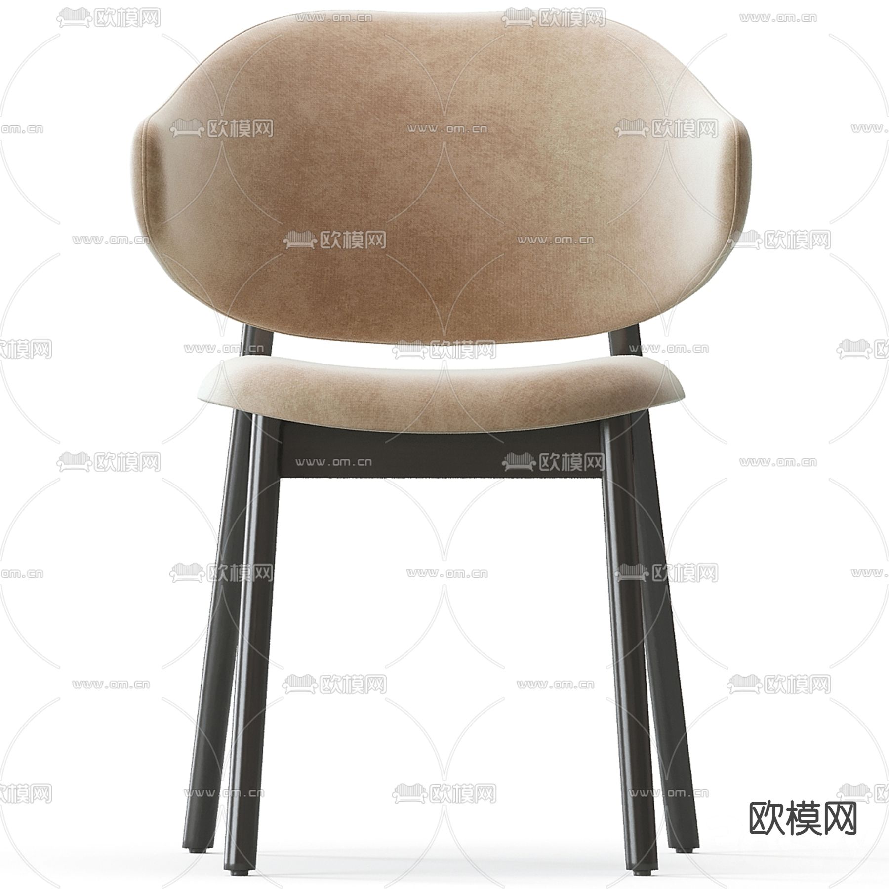Calligaris 现代椅子 餐椅3d模型下载（渲染图3）