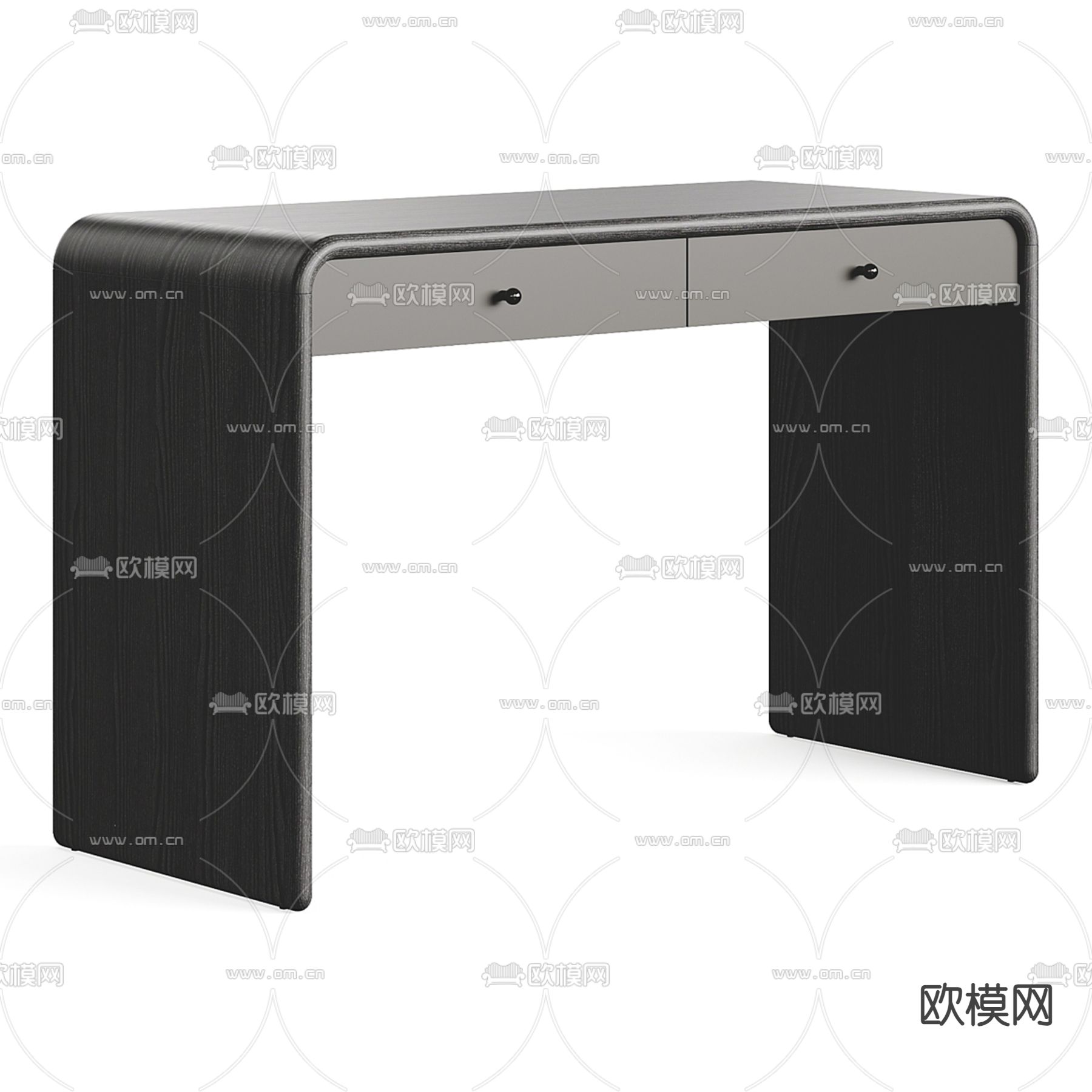 westelm 书桌3d模型下载（渲染图4）