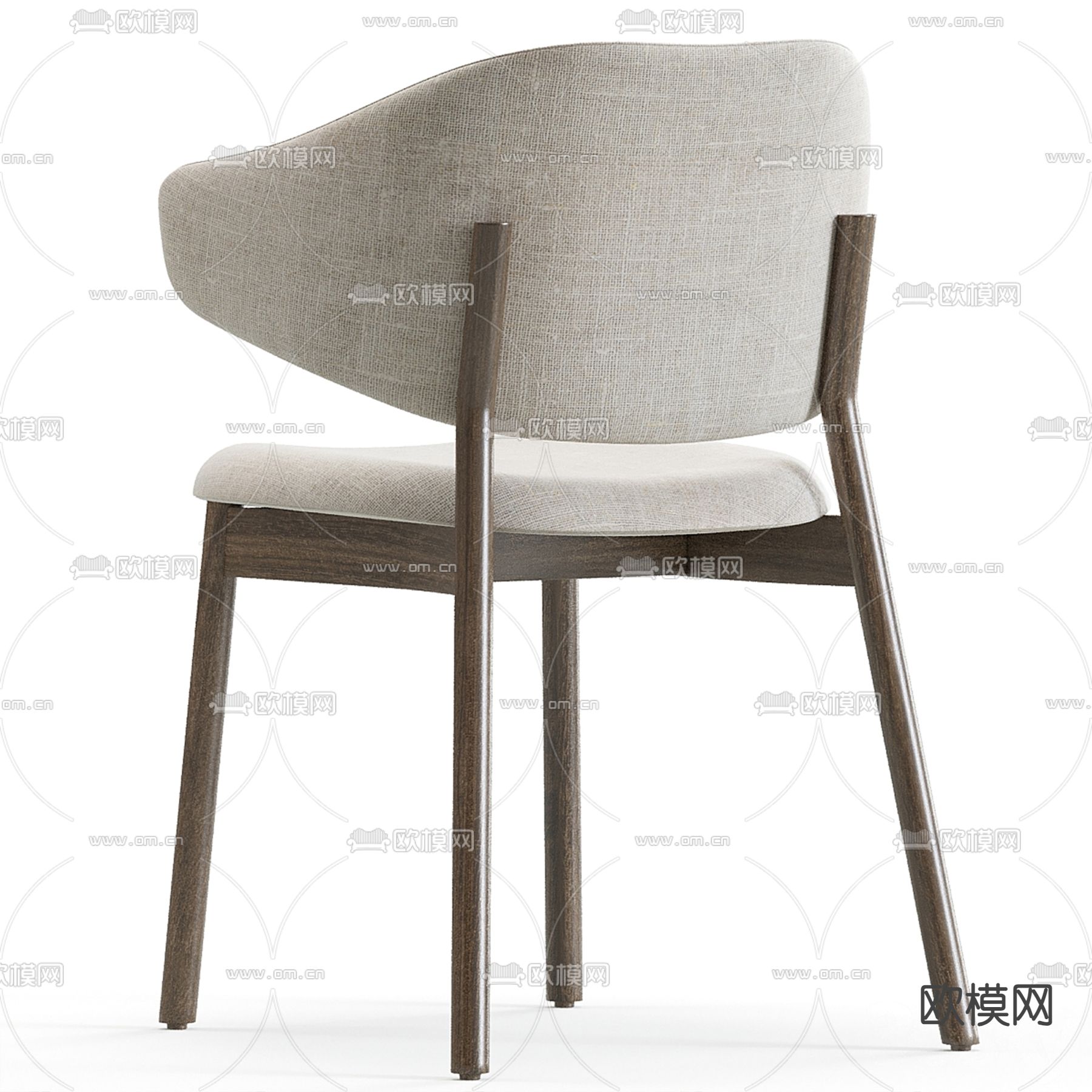 Calligaris 现代椅子 餐椅3d模型下载（渲染图4）