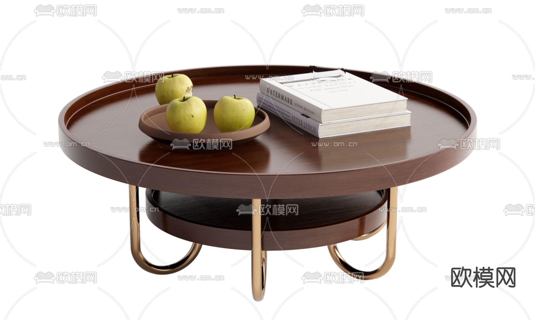 中古风茶几su模型下载（渲染图1）