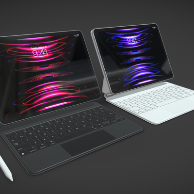  iPad Pro 平板电脑su模型 