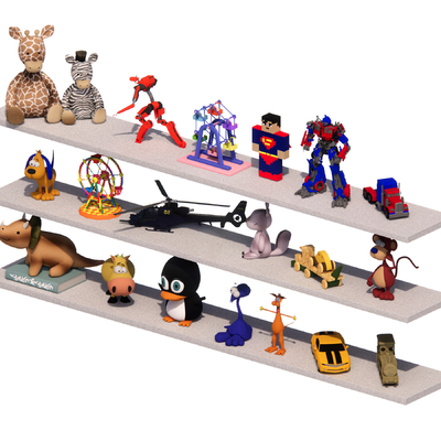  现代儿童玩具su模型 