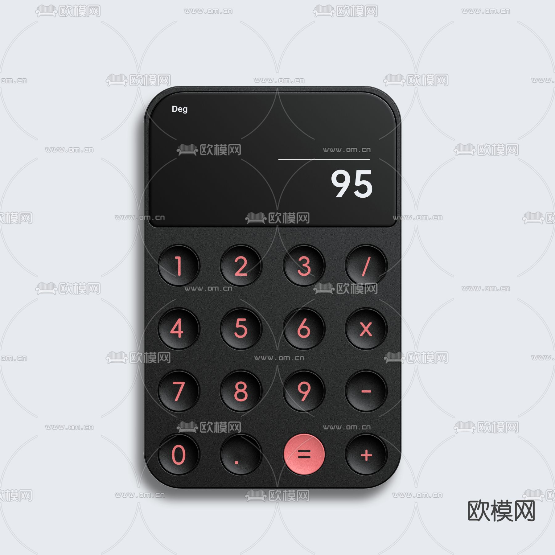 计算机3d模型下载（渲染图1）