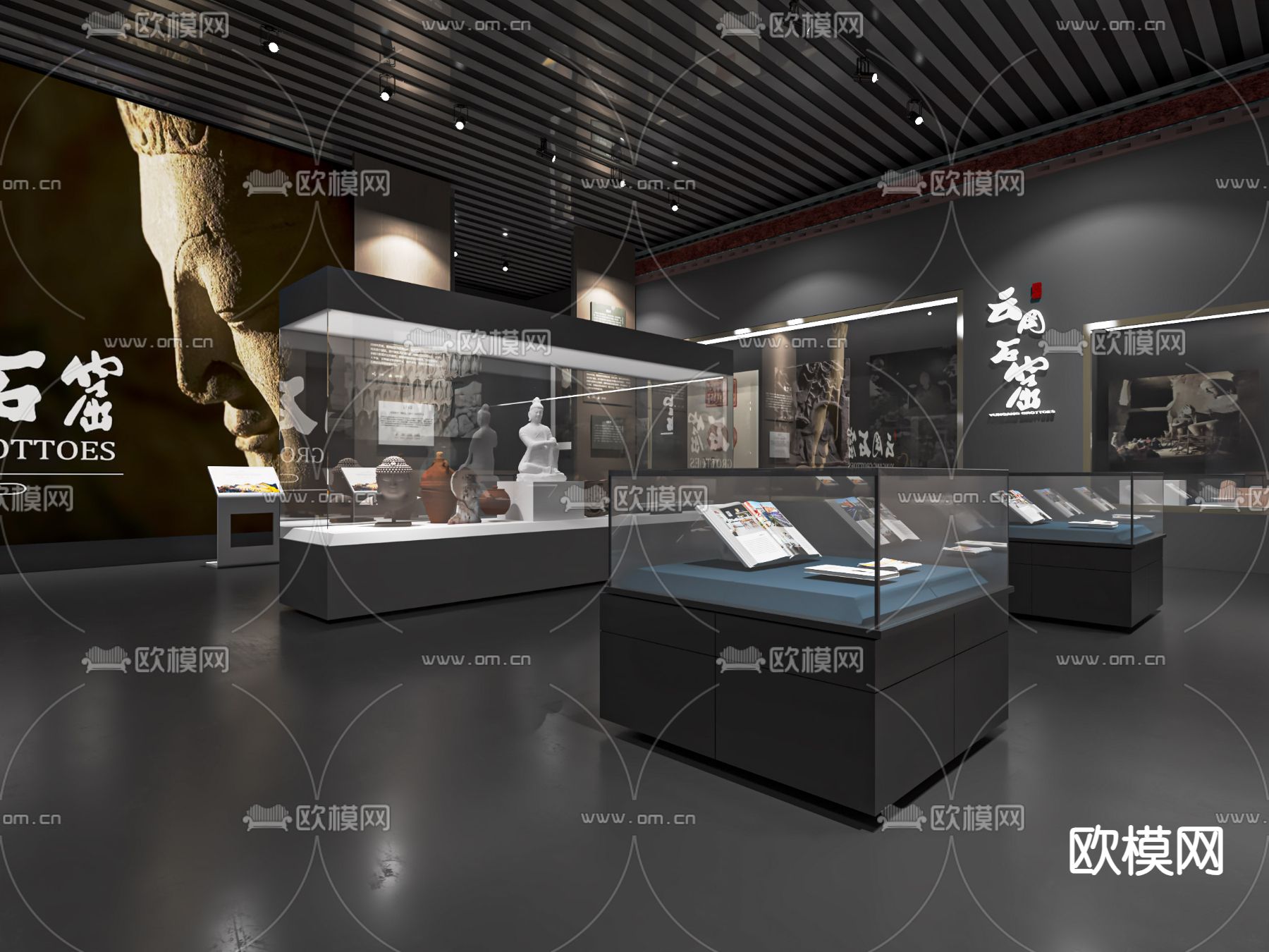 博物馆 文物馆3d模型下载