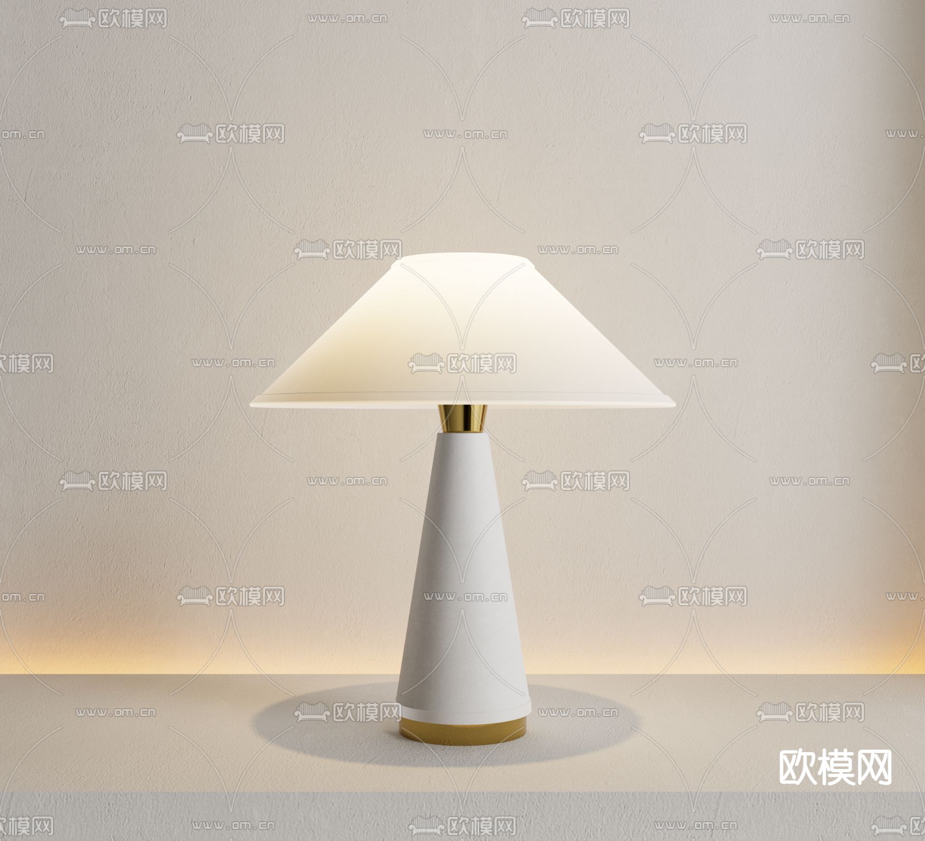 现代台灯3d模型下载_ID14302731_3dmax免费模型-欧模网