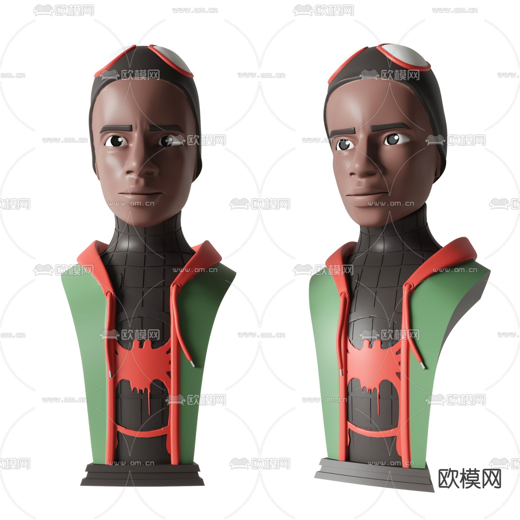 蜘蛛侠潮玩 漫威手办 公仔3d模型下载