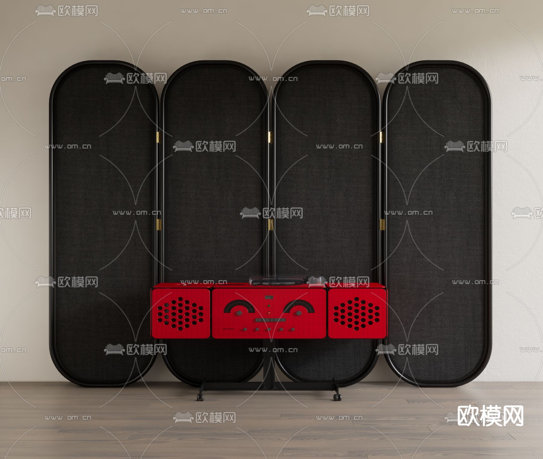 笑脸音响 音箱3d模型下载