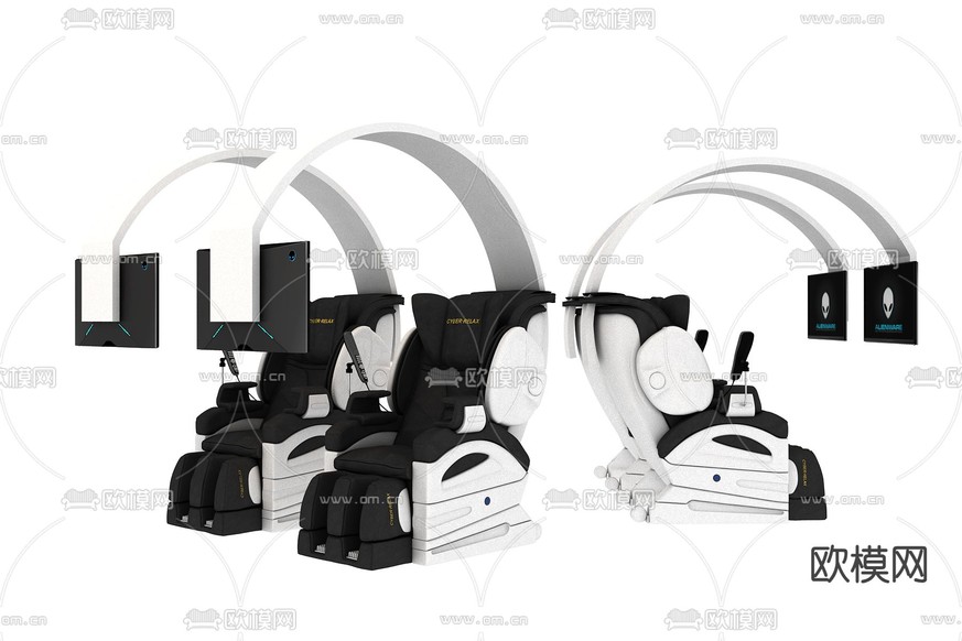 按摩椅3d模型下载