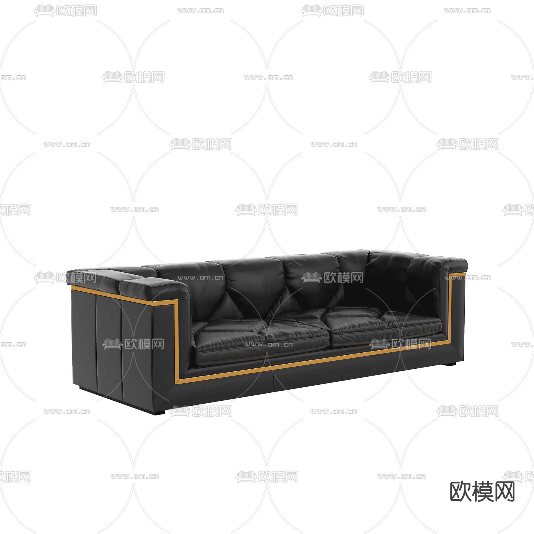 双人沙发免费3d模型下载