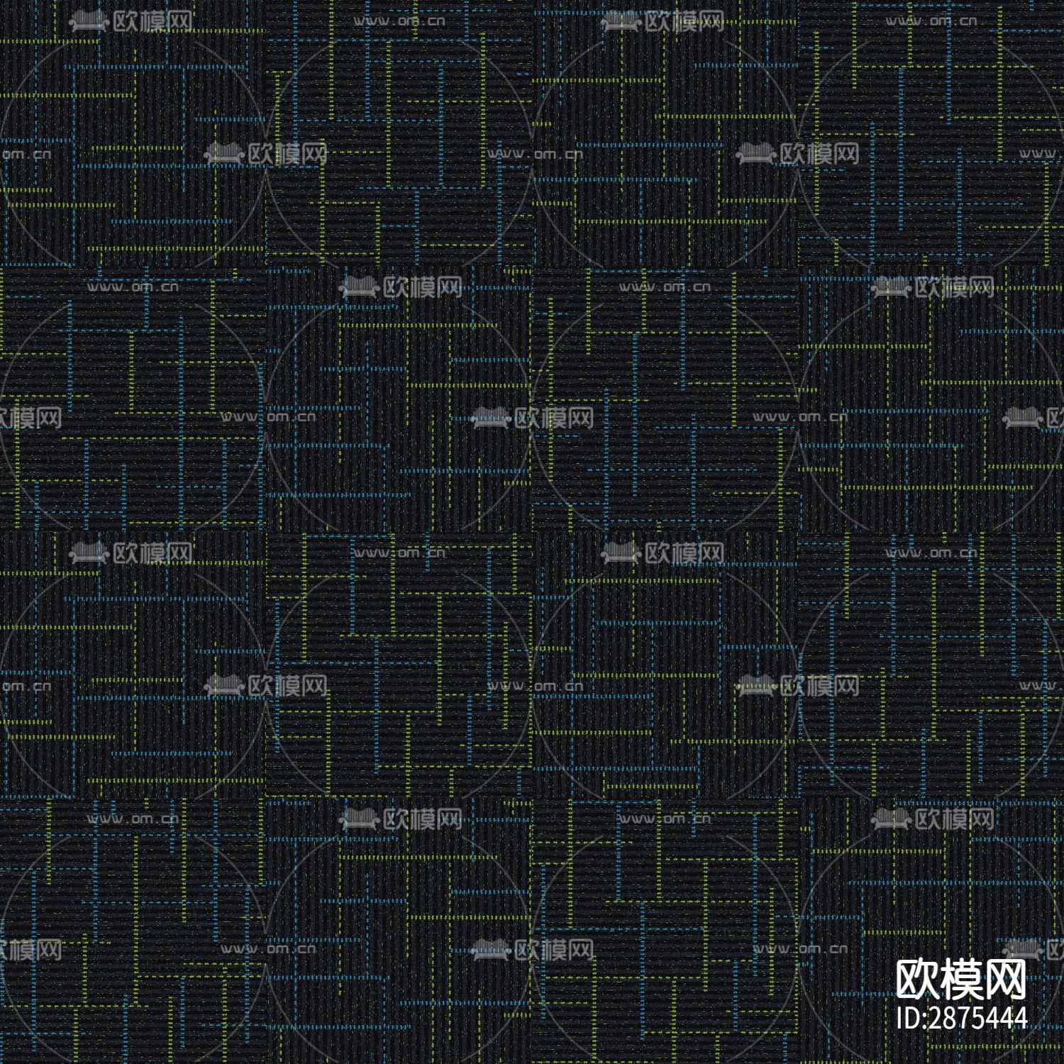 深蓝色现代简约地毯下载