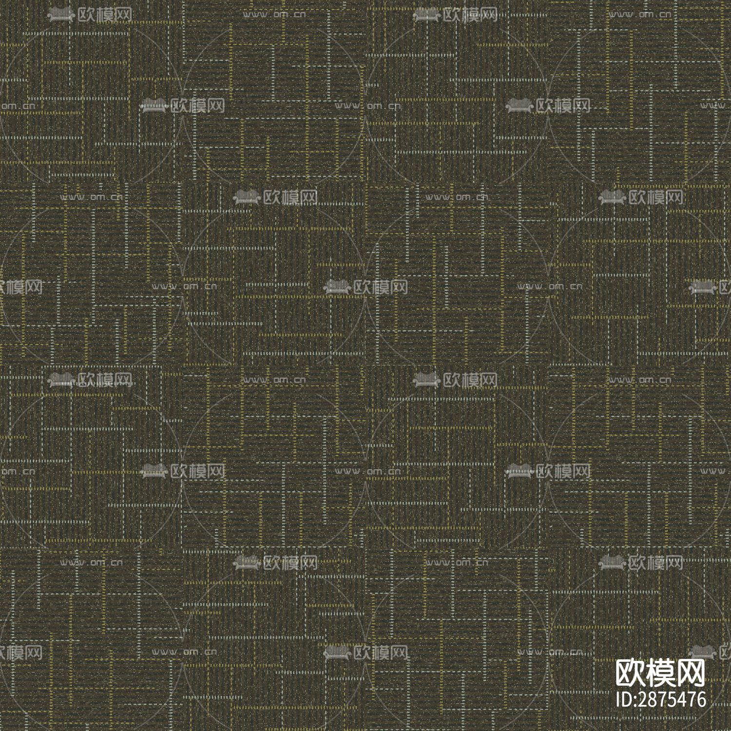 橄榄绿色条纹现代简约地毯下载