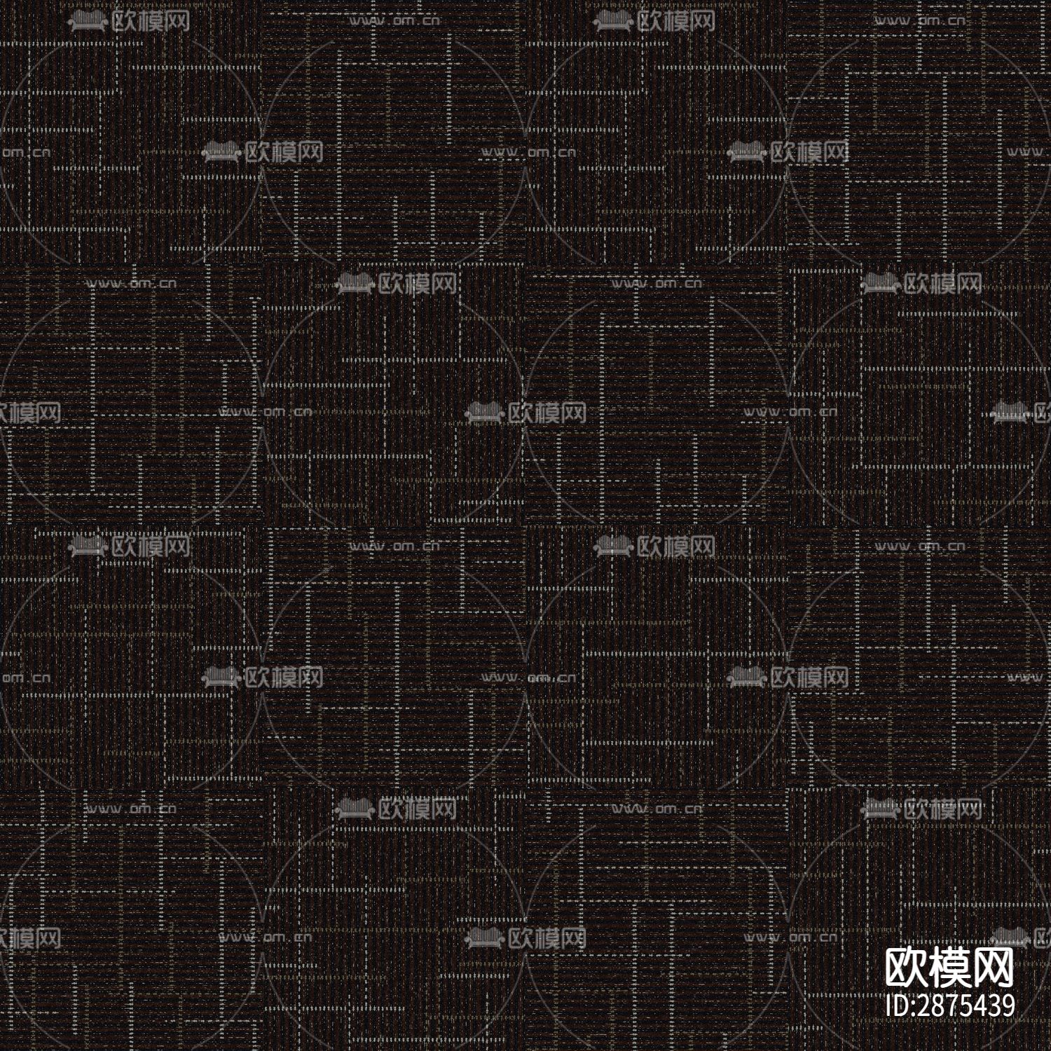 棕色现代简约地毯下载