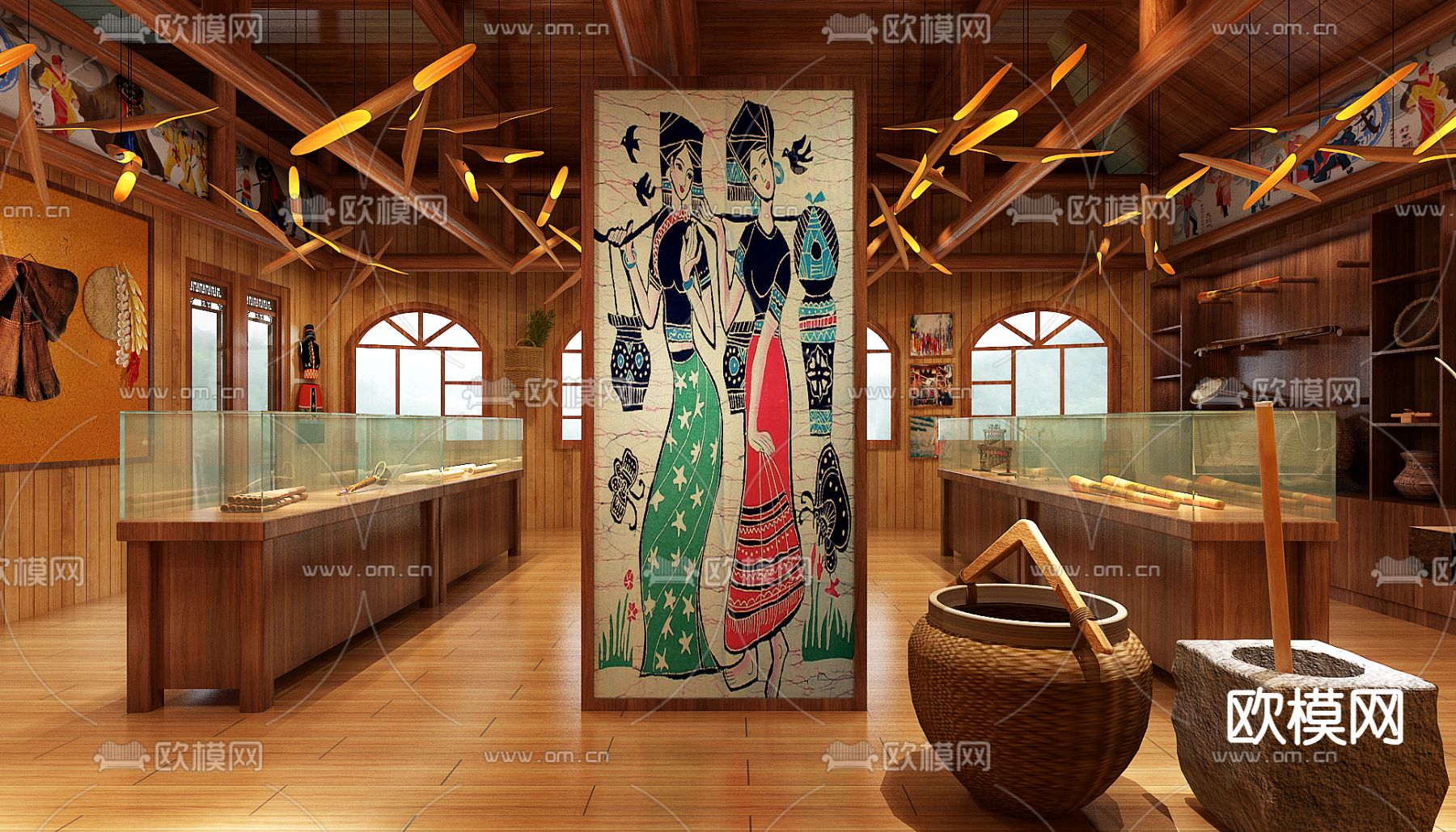 民族特卖店免费3d模型下载